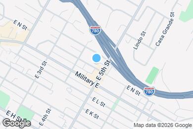 Map image of the property - 457 E N St