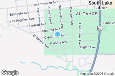 Map image of the property - 838 Capistrano Ave