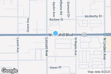 Map image of the property - Maple Hill Apartments