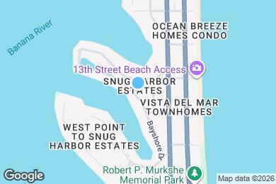 Map image of the property - 1345 Bayshore Dr