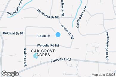 Map image of the property - 2038 S Akin Dr