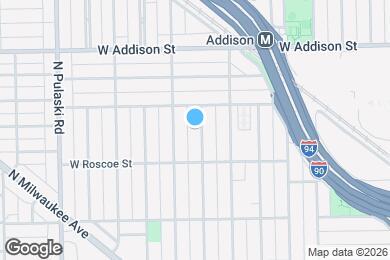 Map image of the property - 3436 N Ridgeway Ave