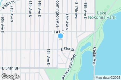 Map image of the property - 5223 Bloomington Ave