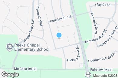 Map image of the property - 2644 Fieldstone View Ln SE