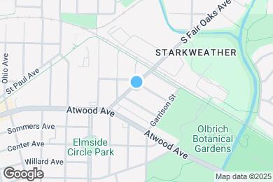 Map image of the property - 205 S Fair Oaks Ave