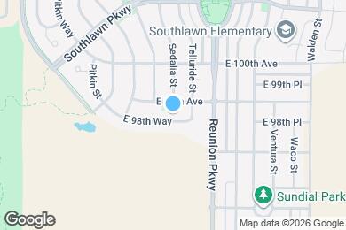 Map image of the property - 17593 E 98th Way