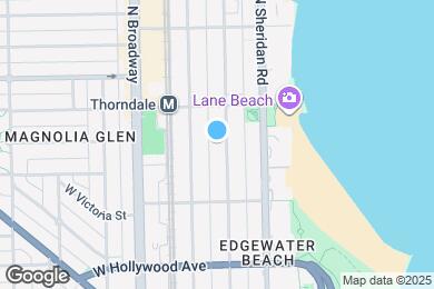 Map image of the property - 5854 N Kenmore Ave