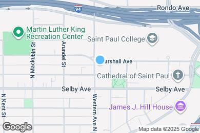Map image of the property - 370 Marshall Ave
