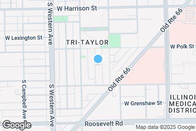 Map image of the property - 901 S Bell Ave