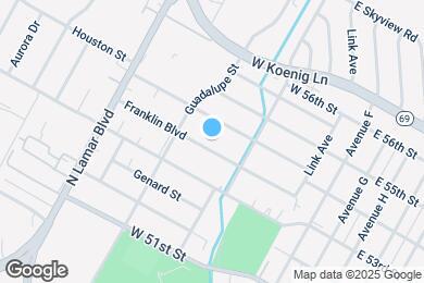 Map image of the property - 404 Franklin Blvd