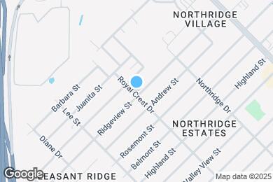 Map image of the property - 1501 Ridgeview St