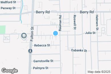 Map image of the property - 238 Julia St