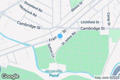 Map image of the property - 160 Fremont St