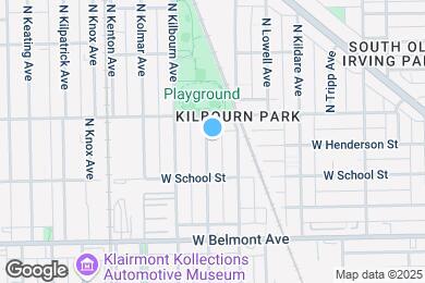 Map image of the property - 3335 N Kenneth Ave