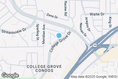 Map image of the property - 6560 College Grove Dr