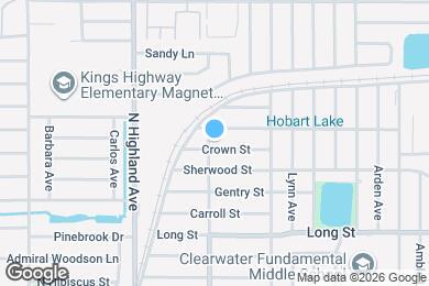 Map image of the property - 1415 Wood Ave