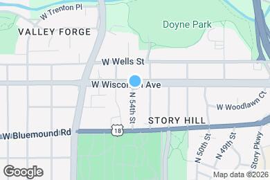 Map image of the property - 636 N 54th St