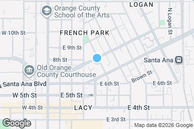 Map image of the property - 408 E Civic Center Dr