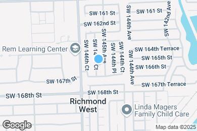 Map image of the property - 16571 SW 145th Ct