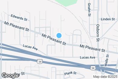 Map image of the property - 1502 Mt Pleasant St