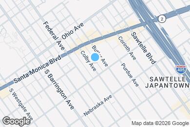 Map image of the property - 1652 Colby Ave