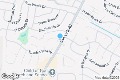 Map image of the property - 529 Summer Winds Ln