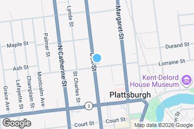 Map image of the property - 86 Oak St