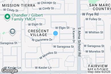 Map image of the property - 539 S Apache Dr
