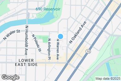 Map image of the property - 1834 N Warren Ave