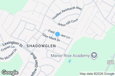 Map image of the property - 13713 Glen Mark Dr