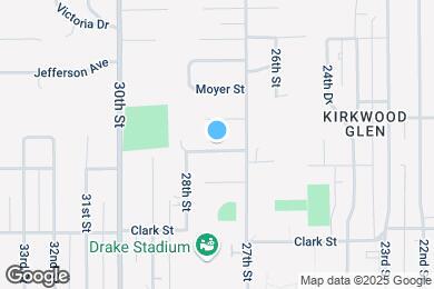 Map image of the property - 2717 College Ave