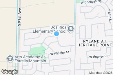 Map image of the property - 8805 W Hilton Ave