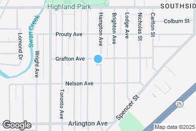 Map image of the property - 714 Hampton Ave