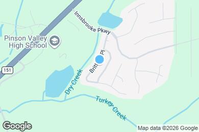 Map image of the property - 6825 Brittany Pl