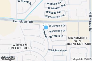 Map image of the property - 4836 N 126th Dr