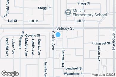 Map image of the property - 7552 Corbin Ave