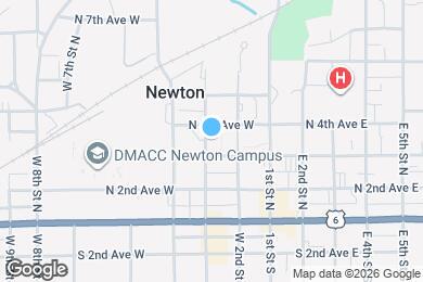 Map image of the property - Welcome to Lion’s Gate Apartments – Luxury Living in the Heart of Newton, Iowa