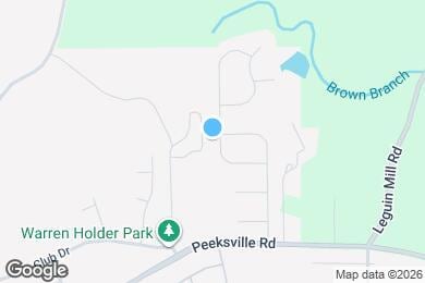 Map image of the property - 419 Grier Dr