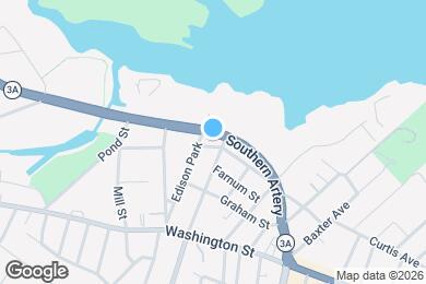 Map image of the property - 14 Bay View St