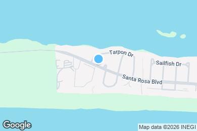 Map image of the property - 833 Santa Rosa Blvd