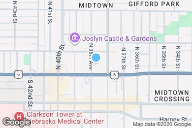 Map image of the property - 121 N 38th Ave