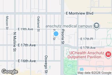 Map image of the property - 1732 Paris Street