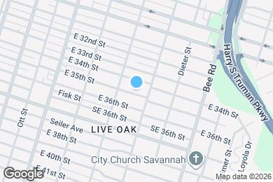 Map image of the property - 1320 E 35th St