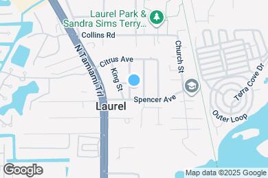 Map image of the property - 608 Tangerine St