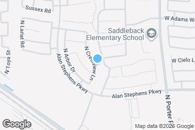 Map image of the property - 18241 N Crestview Ln