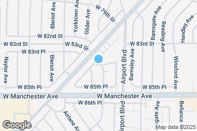 Map image of the property - 8327 Wiley Post Ave