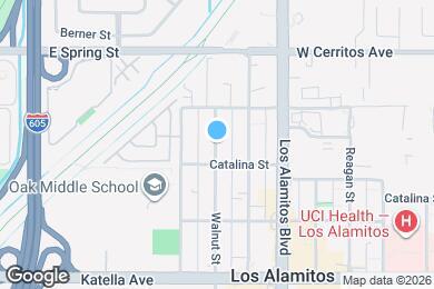 Map image of the property - 10696 Walnut St