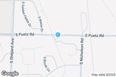 Map image of the property - 1300 E Buckwood Dr