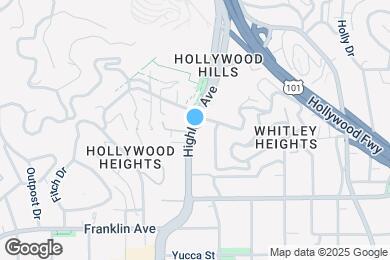 Map image of the property - 2038 Highland Ave
