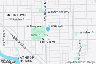 Map image of the property - 1948 W Nelson St